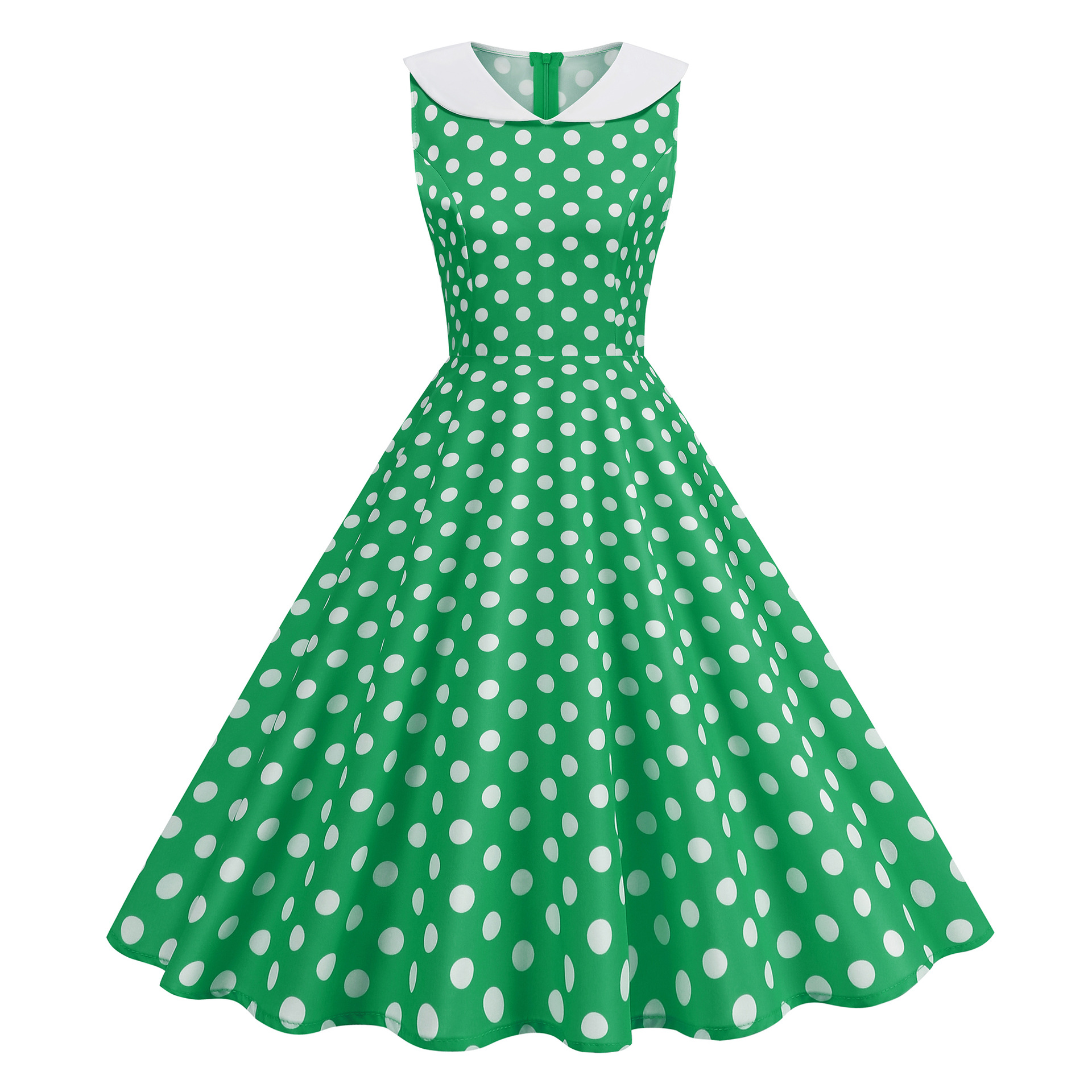 Women'S Fashion In The 1950S - Vintage 1950s 60s Polka Dot Womens