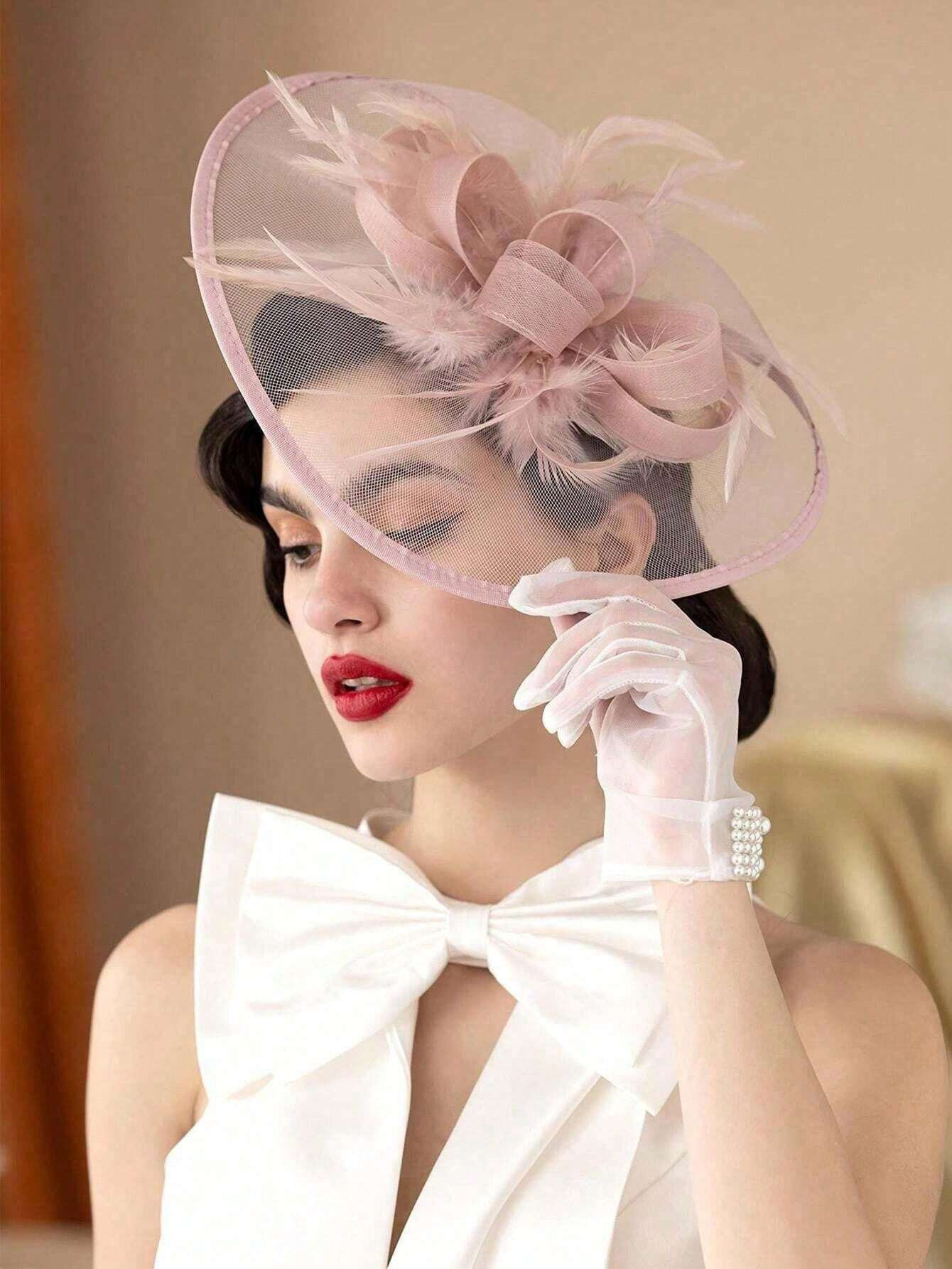 Women'S Fashion In The 1950S - 1Pc Fascinators Hats For Women Fancy