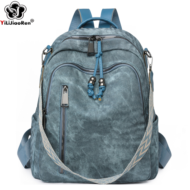 Women Fashion Online - Fashion Backpack Women High Quality Pu