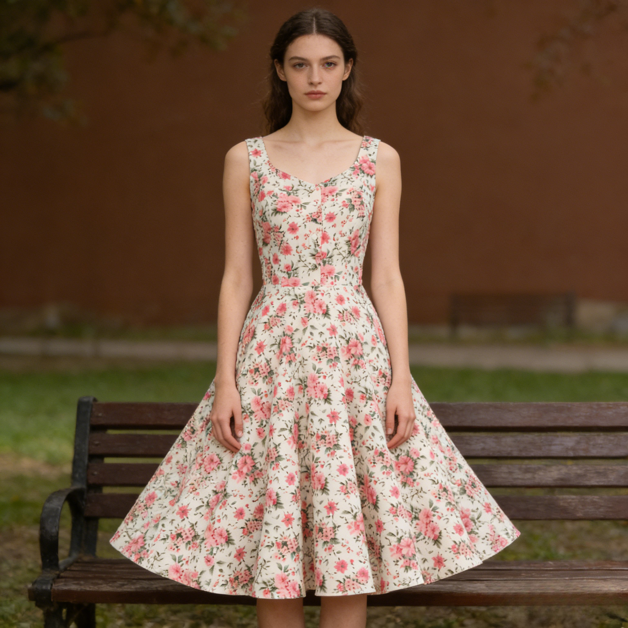 Women'S Fashion In The 1950S - 1950S Retro Sleeveless Cocktail Dress Summer