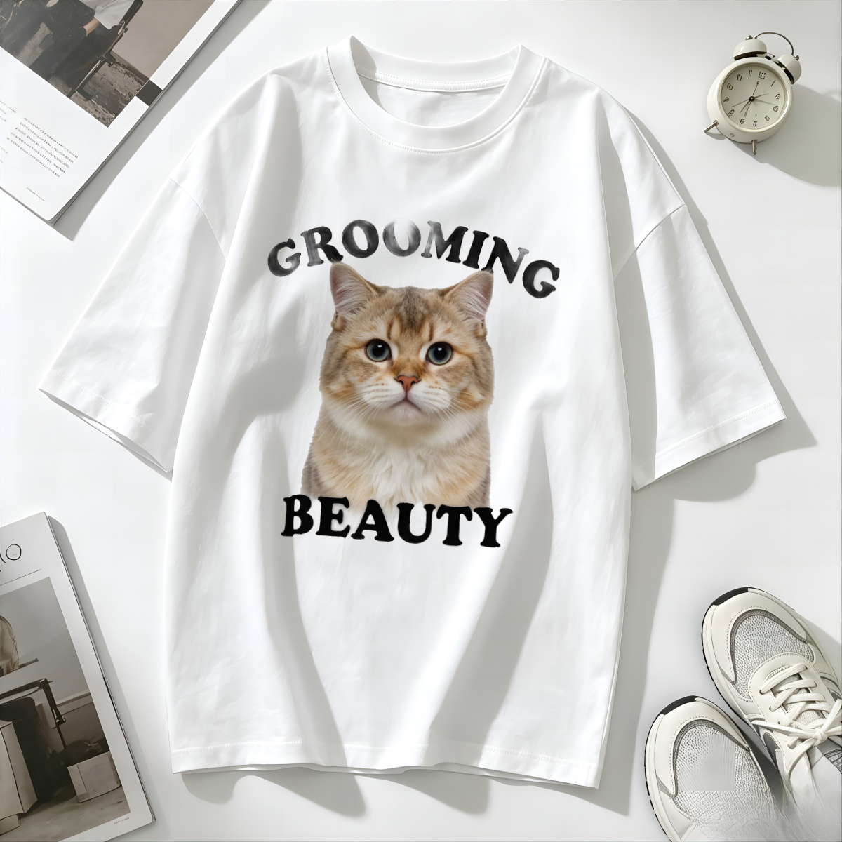 Women'S Fashion In The 1950S - T-Shirt Woman Mid Century Modern Retro