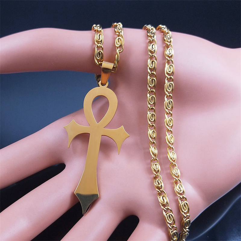 Egyptian Ankh Cross Necklace W - Women Fashion Egypt recensione e prezzo