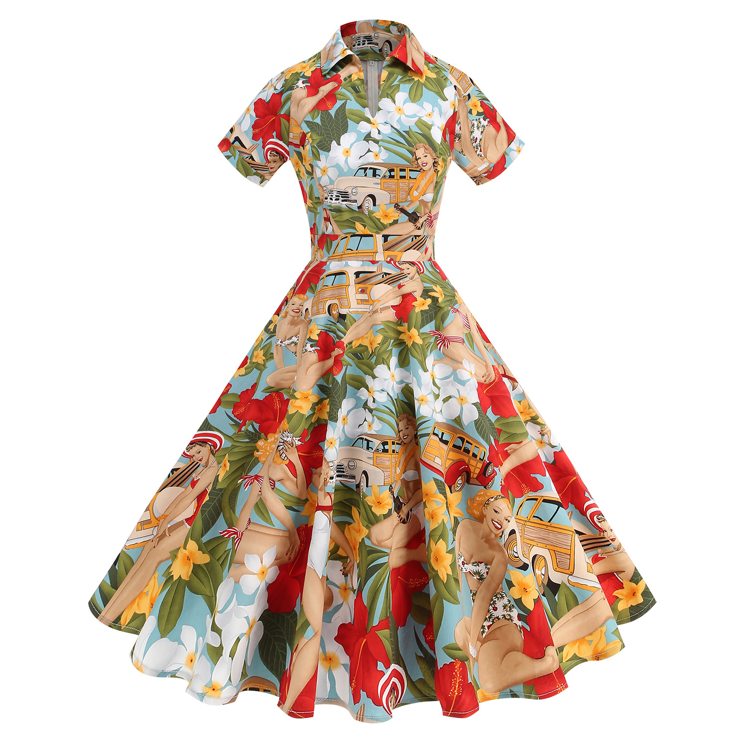 1950s American girl retro oil  - Women'S Fashion In The 1950S recensione e prezzo