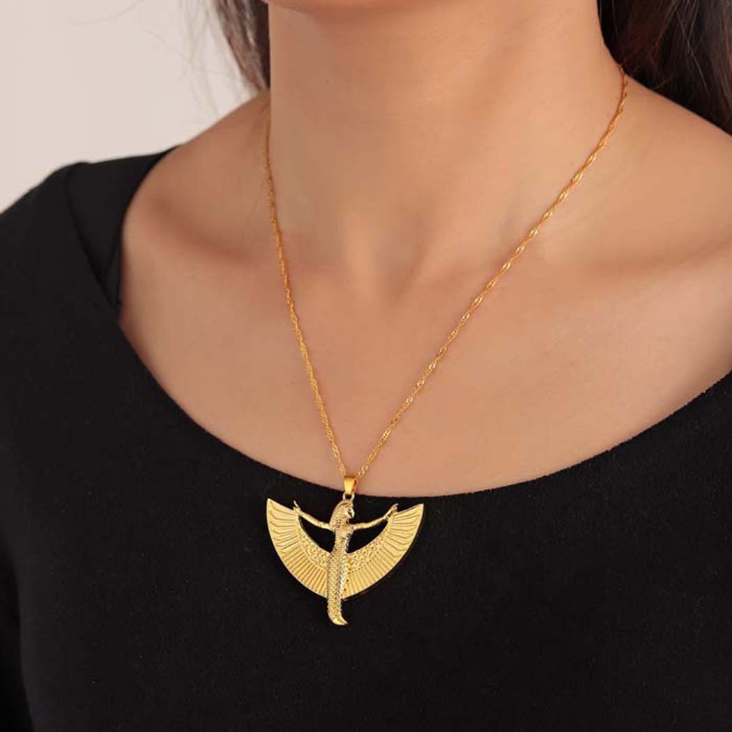 QIAMNI Egyptian Goddess Isis P - Women Fashion Egypt recensione e prezzo