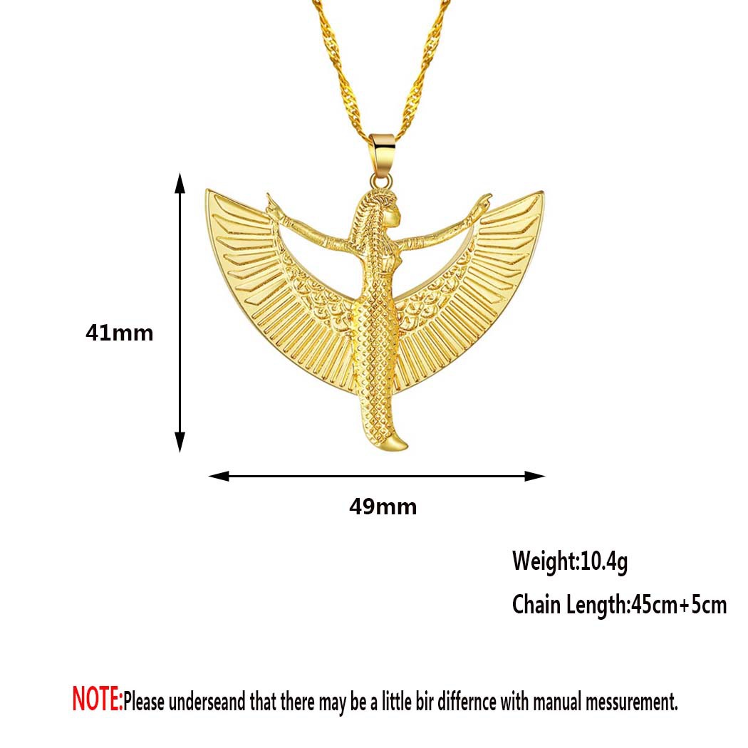 QIAMNI Egyptian Goddess Isis P - Women Fashion Egypt recensione e prezzo