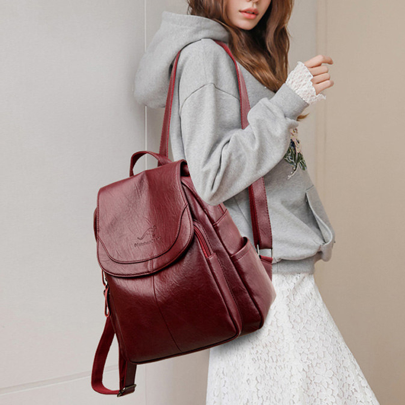 9 Color Women Soft Leather Bac - Women Fashion Online recensione e prezzo