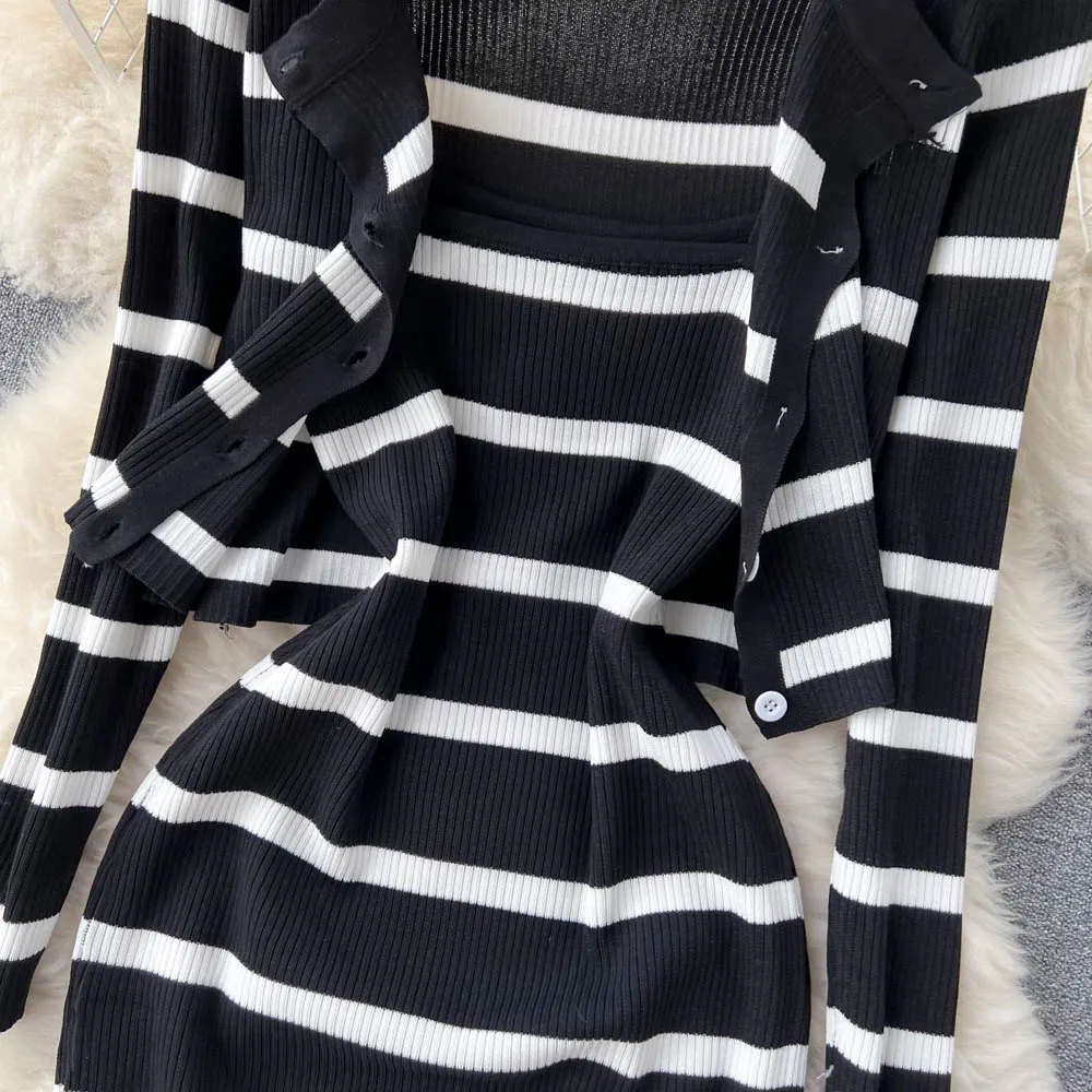 Korean Sweet Hit Color Patchwo - Longline Cardigan Knit recensione e prezzo