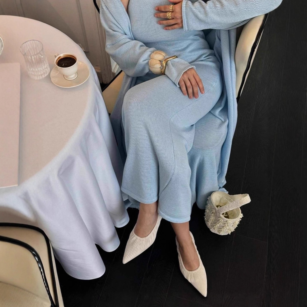 Dress Suit Women Knitted Cardi - Longline Cardigan Knit recensione e prezzo