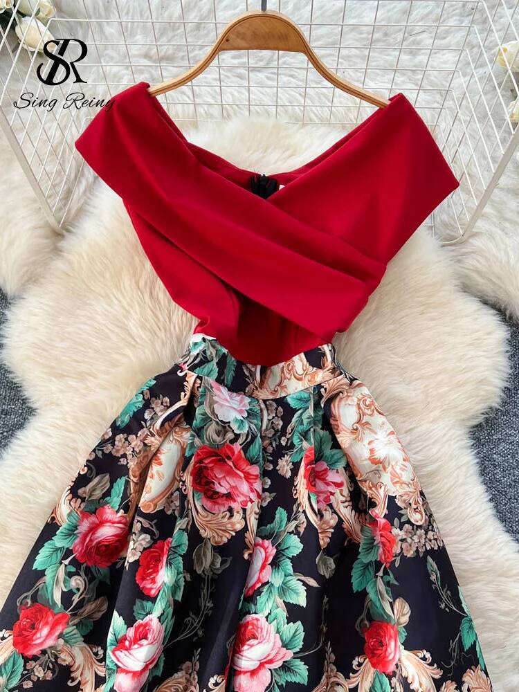 1950s Print Floral Dress Frenc - Women'S Fashion In The 1950S recensione e prezzo