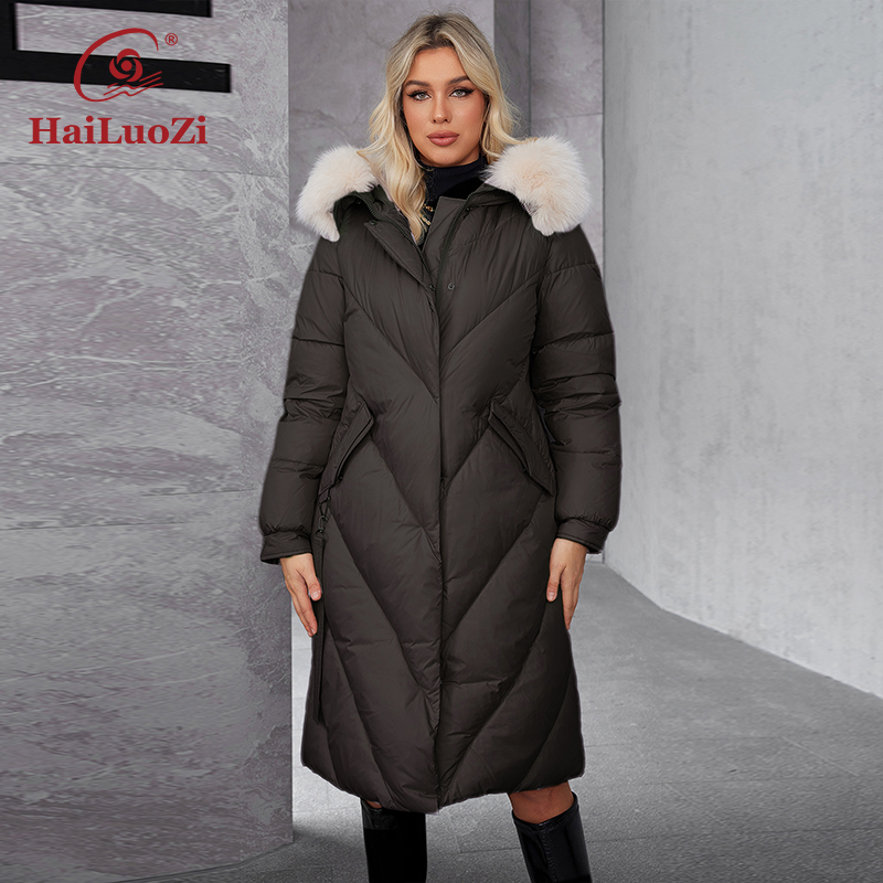 HaiLuoZi 2024 Women's Winter P - Women'S Fashion Parka recensione e prezzo