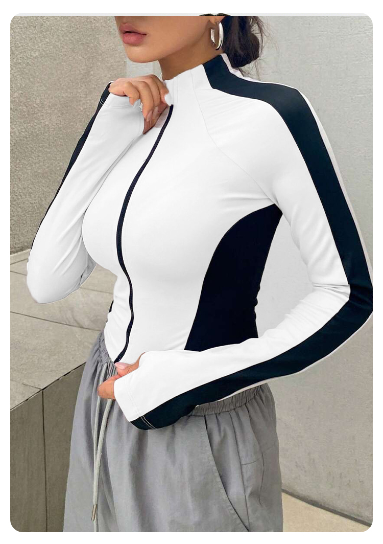 Yoga Clothes Stand Up Collar J - Trend Women Fashion recensione e prezzo