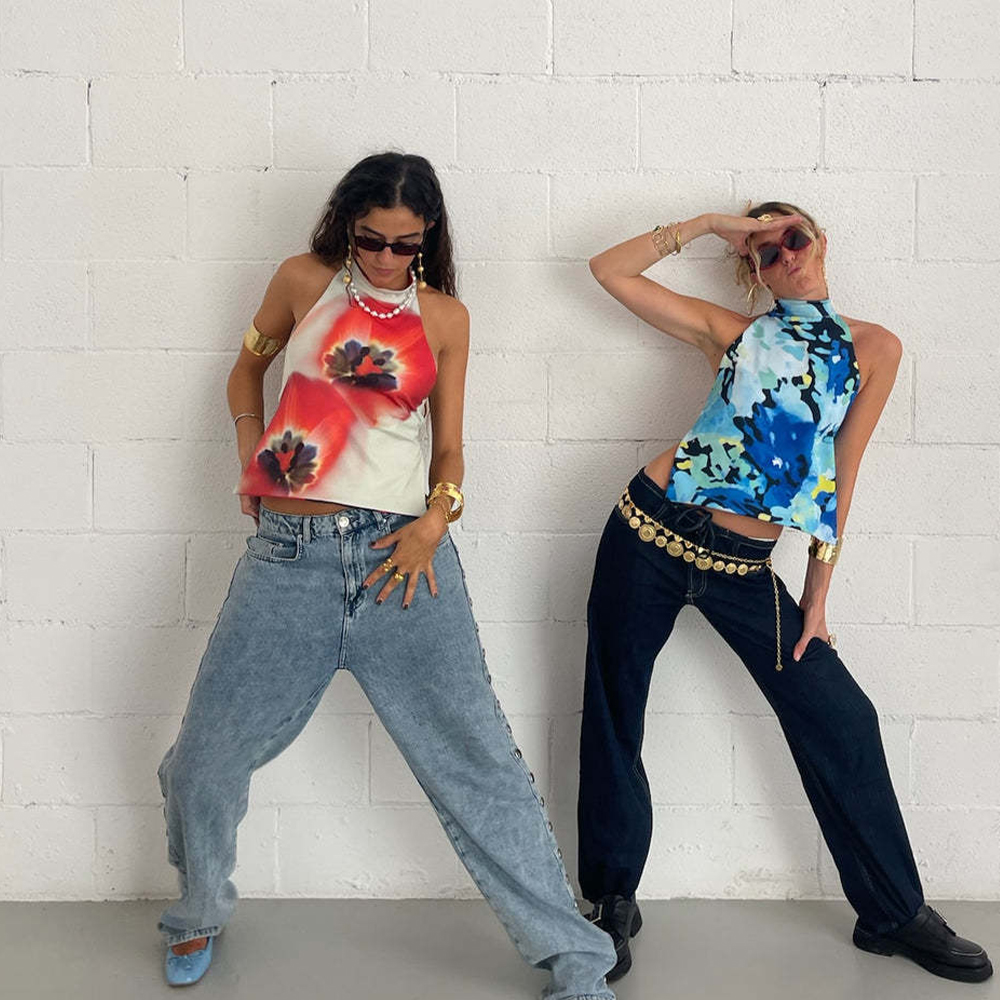 Fashionable women's Y2K button - Women'S Y2K Fashion Aesthetic recensione e prezzo
