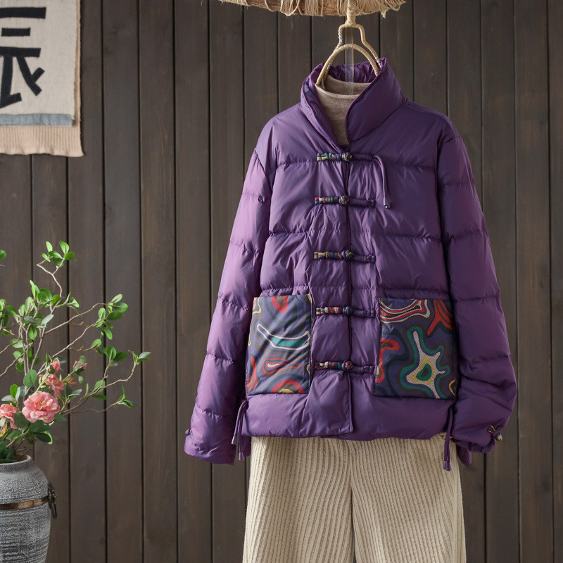 Autumn Winter Ethnic Style Emb - Women'S Fashion Parka recensione e prezzo