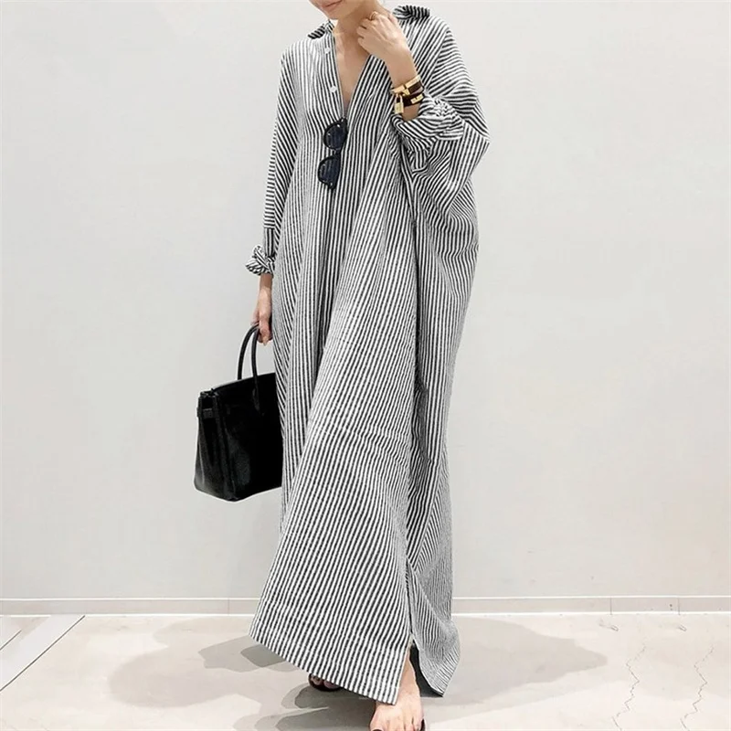 Elegant Office Commuter Stripe - Longline Cardigan Knit recensione e prezzo