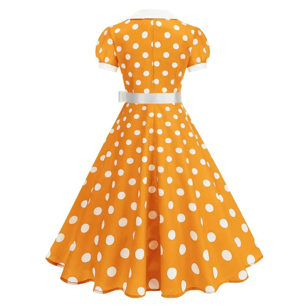 Vintage Polka Dot Summer Dress - Women'S Fashion In The 1950S recensione e prezzo