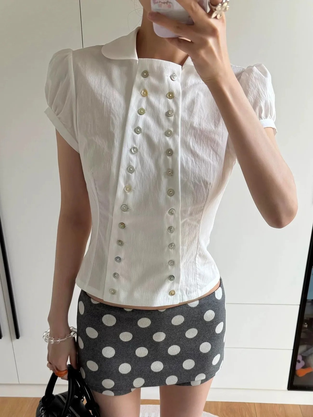 Y2K Aesthetic Peter Pan Collar - Women'S Y2K Fashion Aesthetic recensione e prezzo