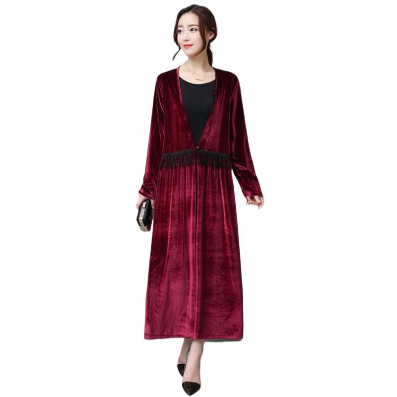 Fashion Fall Winter Women eleg - Longline Cardigan Knit recensione e prezzo