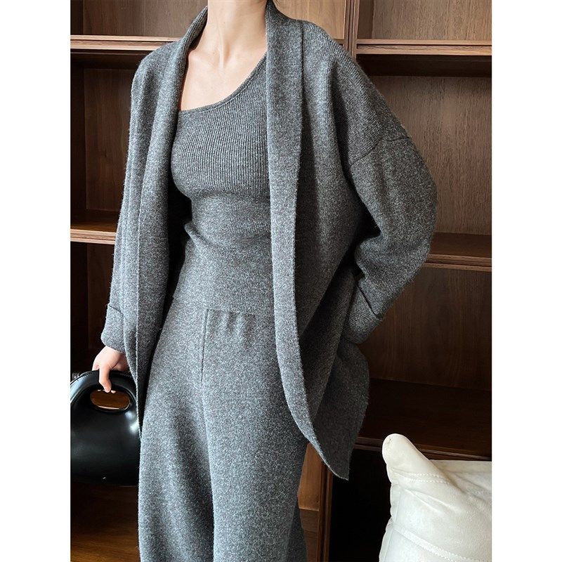 A new French minimalist and hi - Longline Cardigan Knit recensione e prezzo