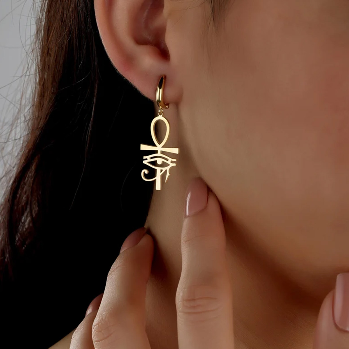 Eye of Horus Egypt Pendant Ear - Women Fashion Egypt recensione e prezzo