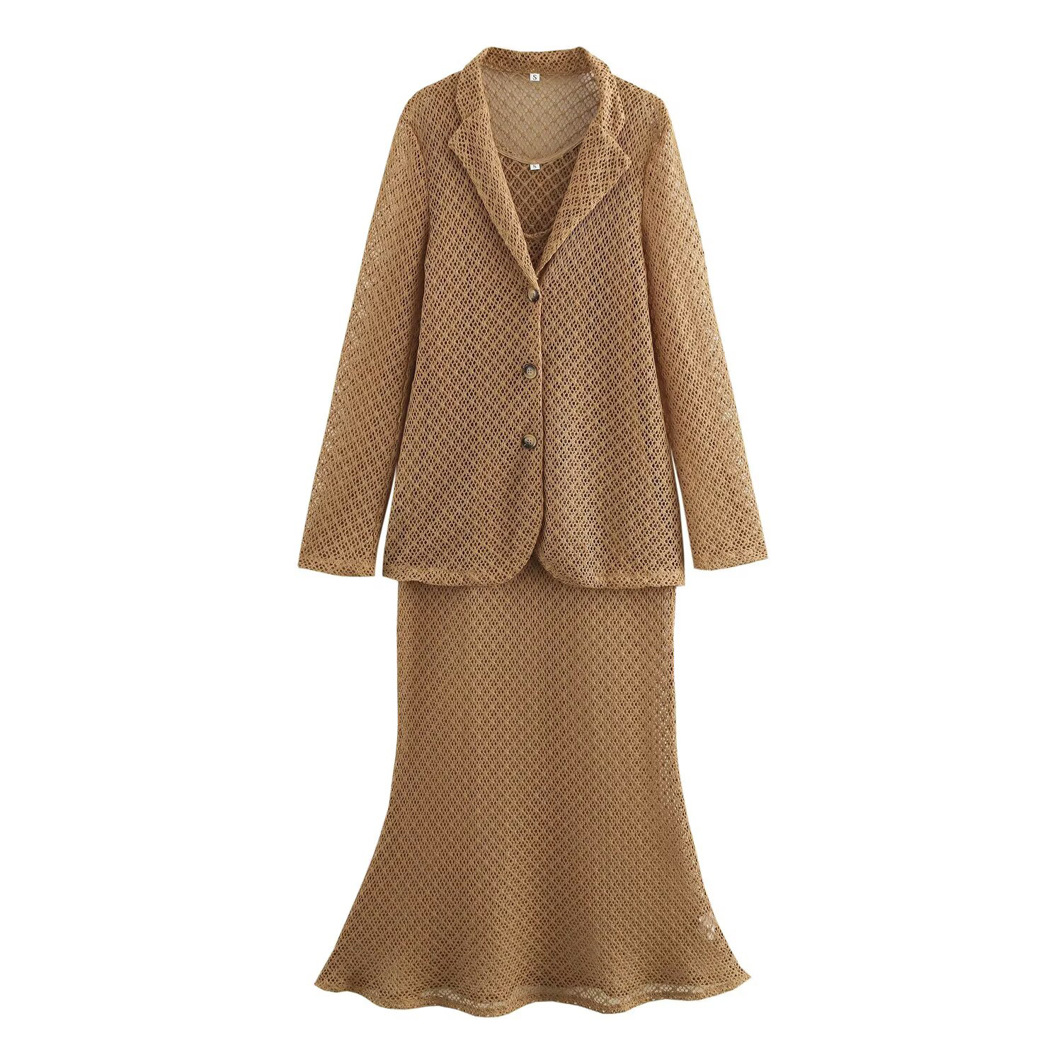 2025 Early Spring New European - Longline Cardigan Knit recensione e prezzo