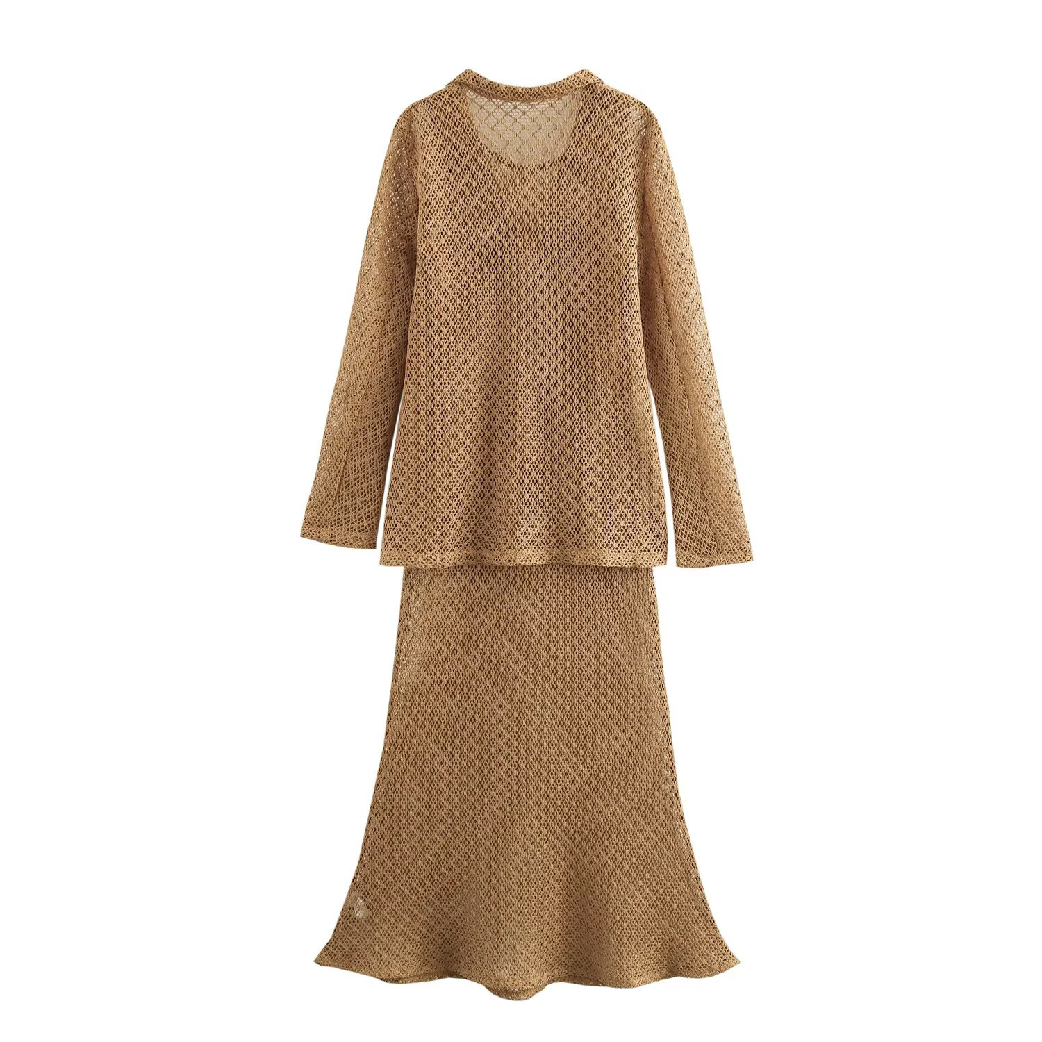 2025 Early Spring New European - Longline Cardigan Knit recensione e prezzo