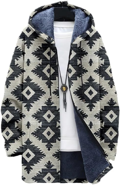 Men's Aztec Jacket Cardigan We - Longline Cardigan Knit recensione e prezzo