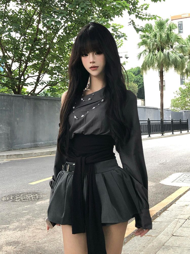 2026 Hot Girl Sexy Gothic Slim - Women'S Y2K Fashion Aesthetic recensione e prezzo
