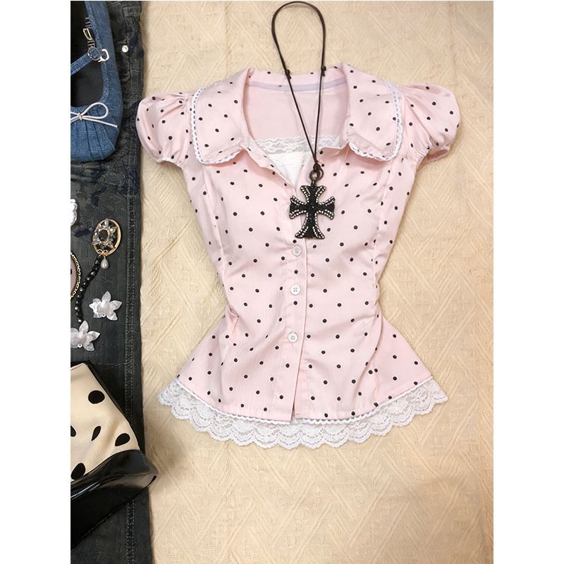 Kimotimo Sweet Polka Dot Short - Women'S Y2K Fashion Aesthetic recensione e prezzo