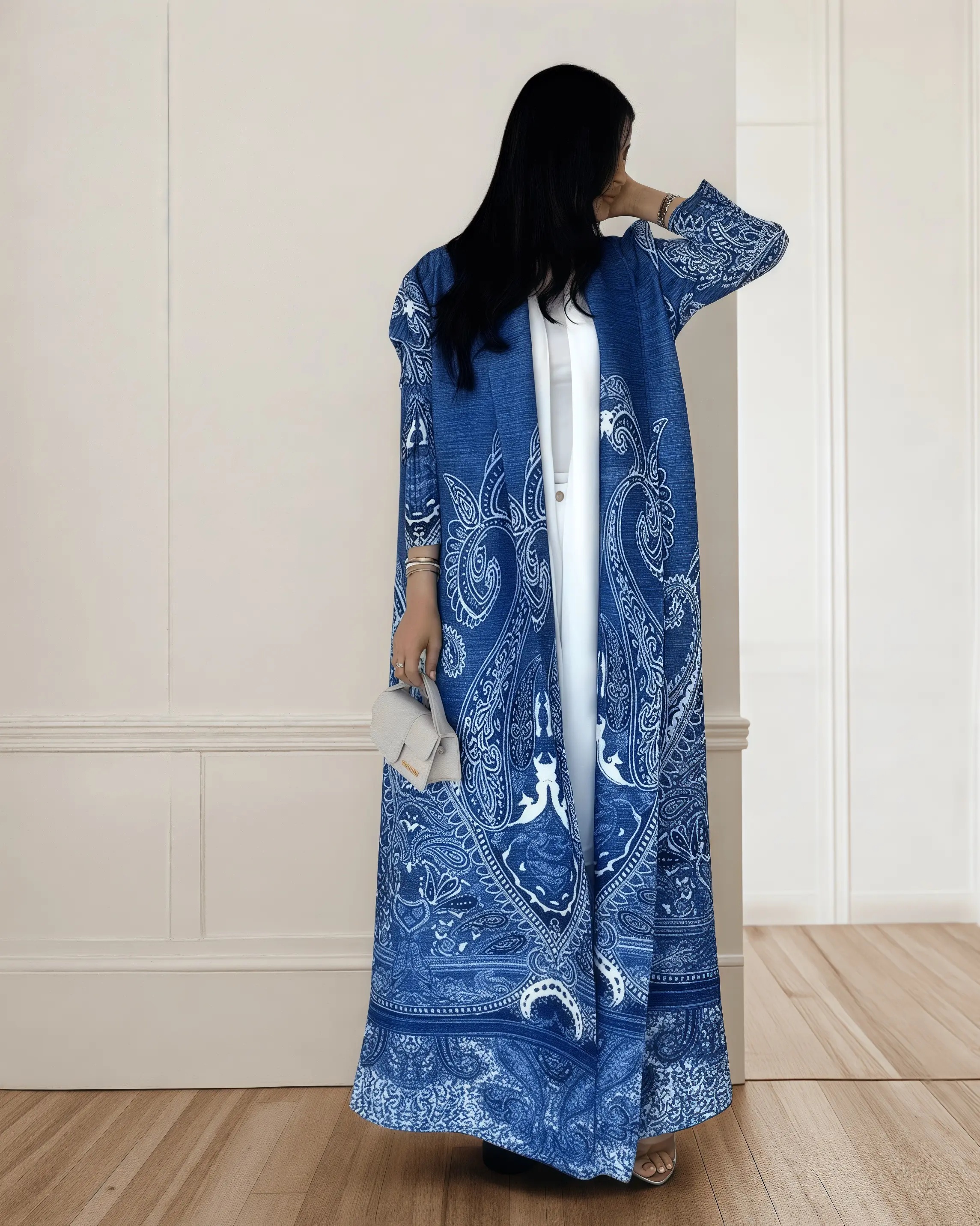 YUDX Miyake Pleated Print Fold - Longline Cardigan Knit recensione e prezzo