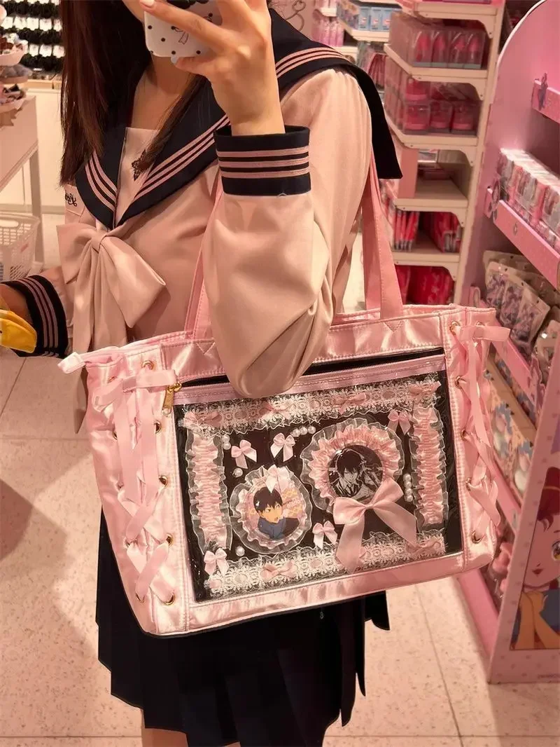 New Y2K Sweet Lolita Pink Ita  - Women'S Y2K Fashion Aesthetic recensione e prezzo