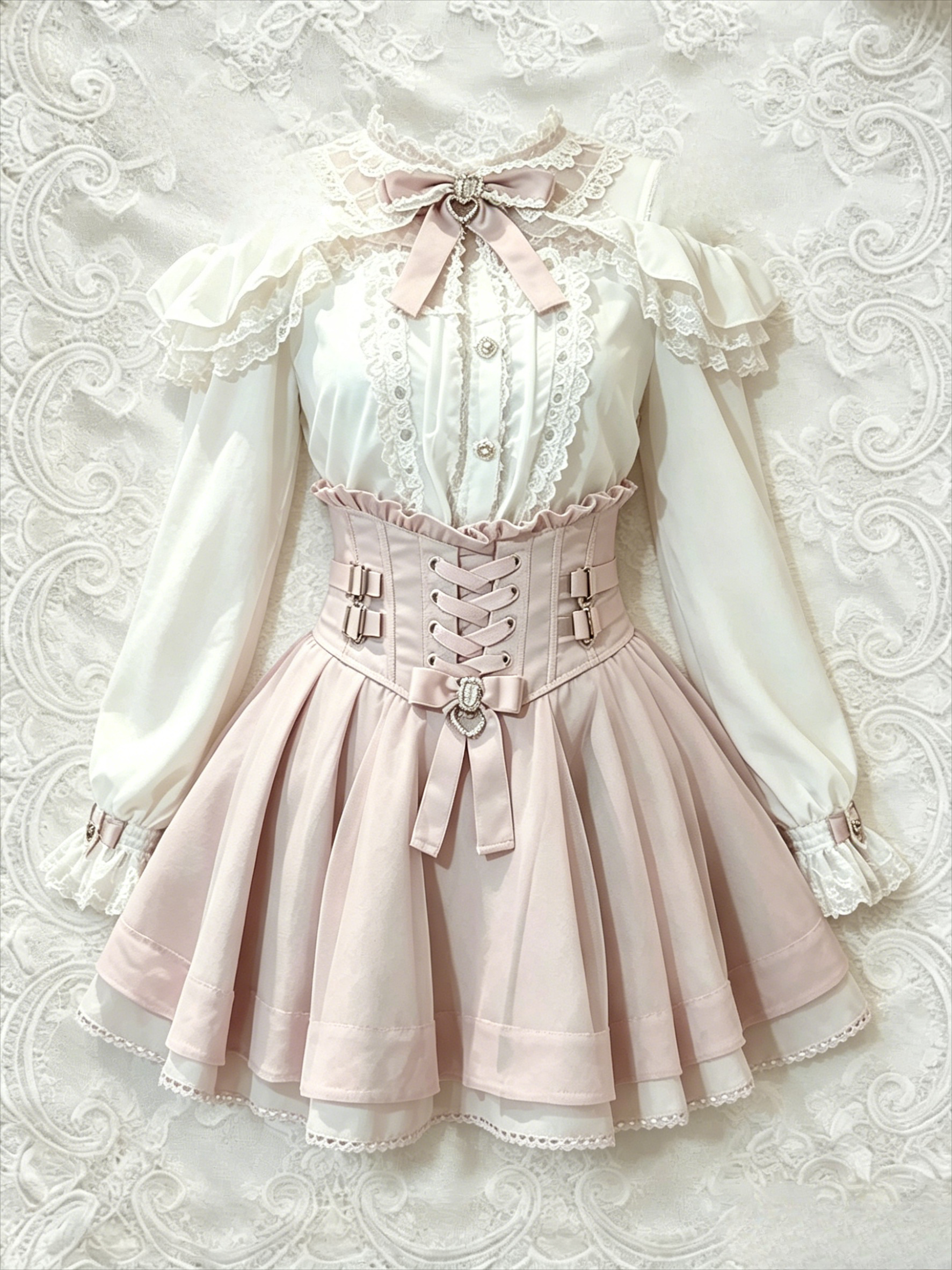 Japanese Sweet Lolita Women Bo - Longline Cardigan Knit recensione e prezzo