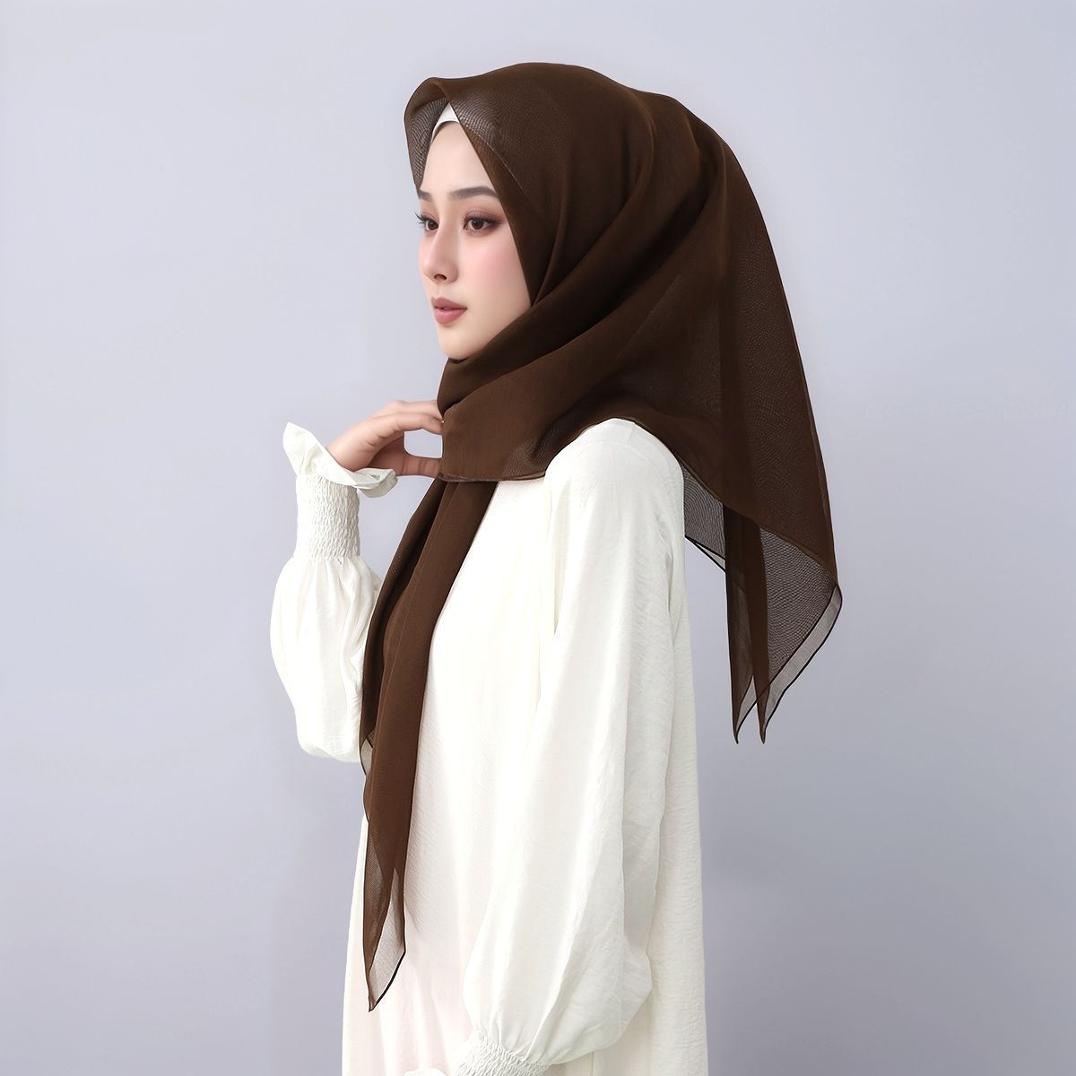 Ramadan 110cm Solid Viscose Sq - Trend Women Fashion recensione e prezzo
