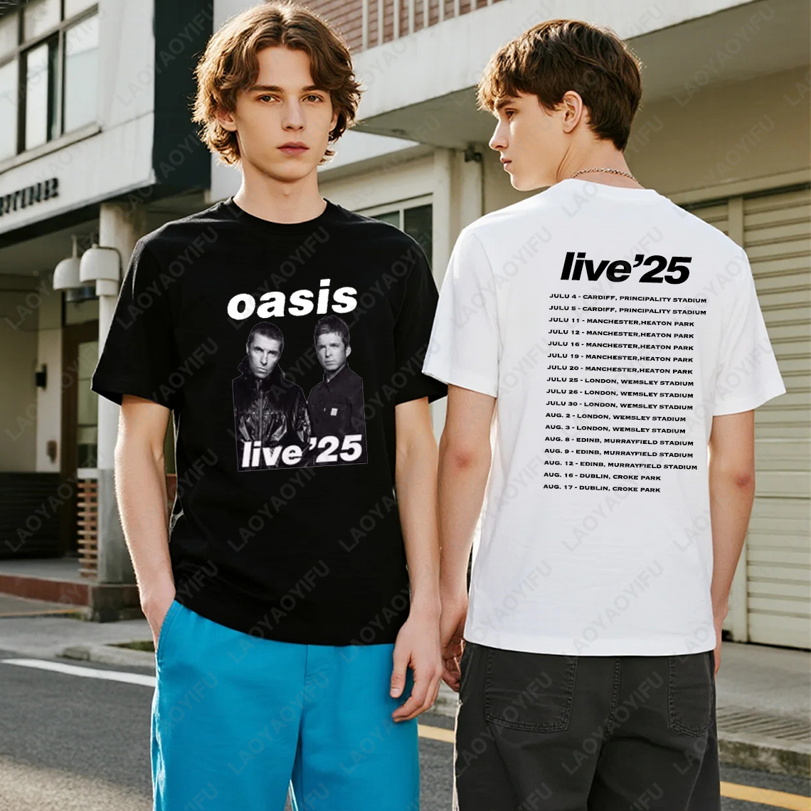 Oasis Live 2025 UK Tour Graphi - Women'S Fashion Uk 2025 recensione e prezzo