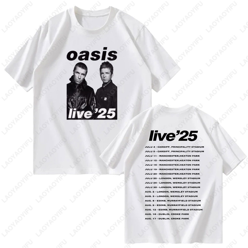 Oasis Live 2025 UK Tour Graphi - Women'S Fashion Uk 2025 recensione e prezzo