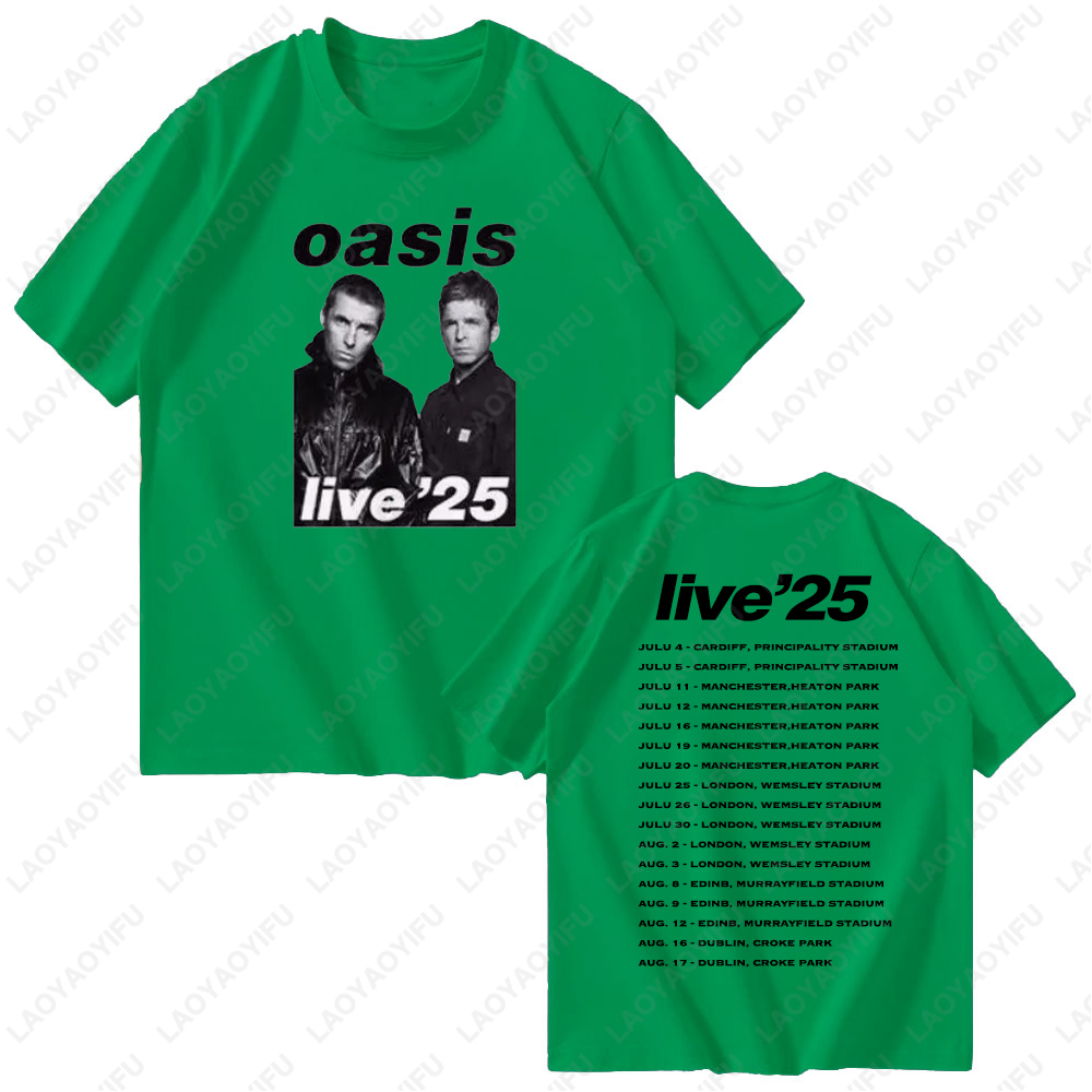 Oasis Live 2025 UK Tour Graphi - Women'S Fashion Uk 2025 recensione e prezzo
