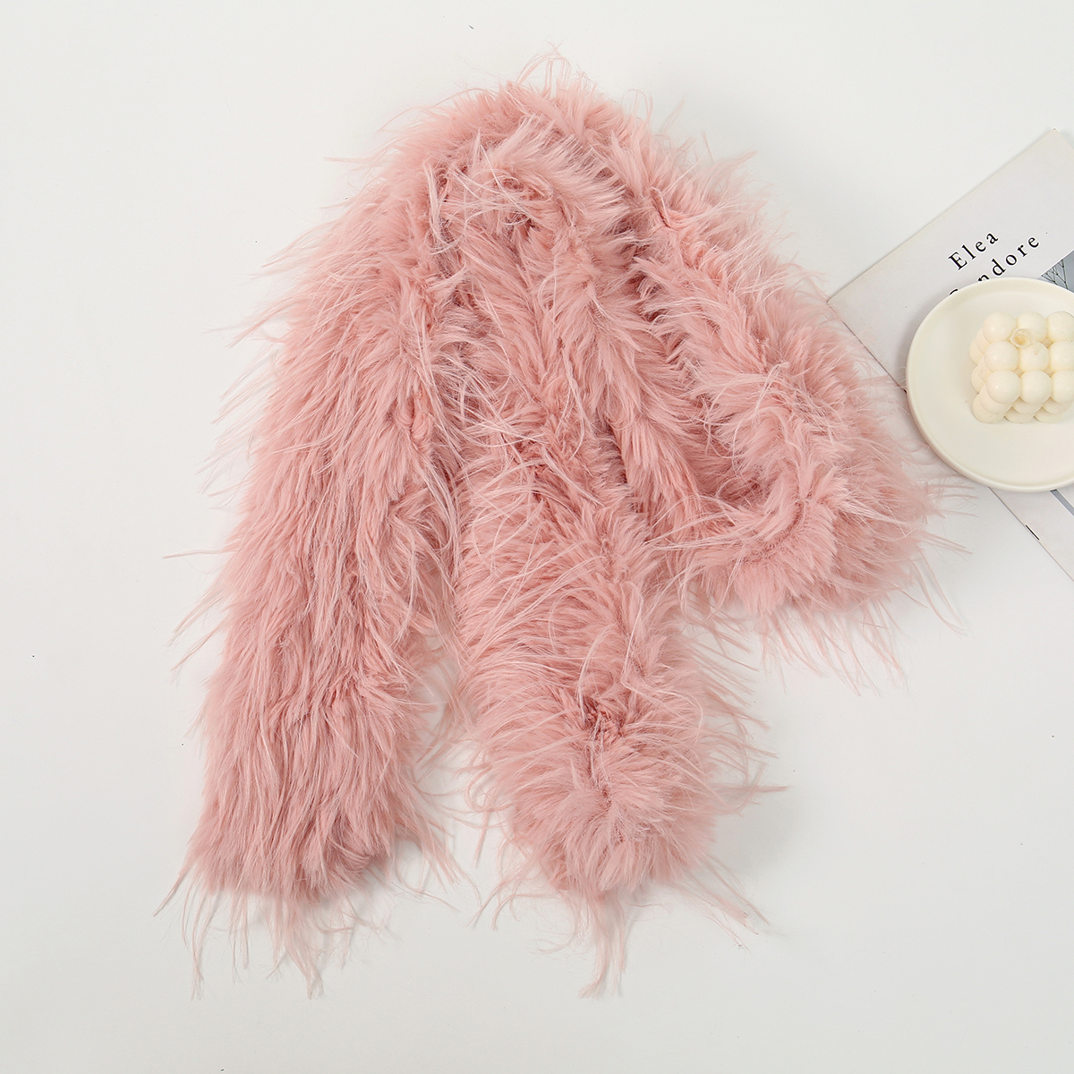 Women Faux Rabbit Fur Long Sca - Women'S Fashion Parka recensione e prezzo